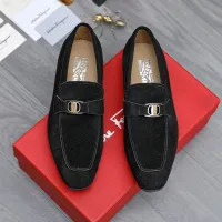 $108.00 USD Salvatore Ferragamo Leather Shoes For Men #1433542