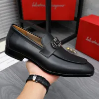 $108.00 USD Salvatore Ferragamo Leather Shoes For Men #1433546