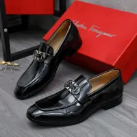 $108.00 USD Salvatore Ferragamo Leather Shoes For Men #1433548