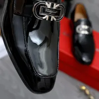 $108.00 USD Salvatore Ferragamo Leather Shoes For Men #1433548