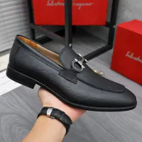 $105.00 USD Salvatore Ferragamo Leather Shoes For Men #1433639