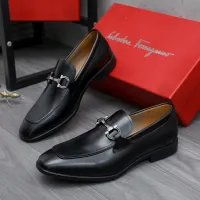 $105.00 USD Salvatore Ferragamo Leather Shoes For Men #1433641