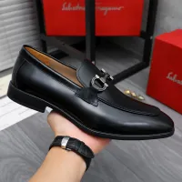 $105.00 USD Salvatore Ferragamo Leather Shoes For Men #1433641