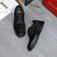 $115.00 USD Salvatore Ferragamo Leather Shoes For Men #1433643