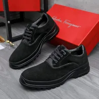 $115.00 USD Salvatore Ferragamo Leather Shoes For Men #1433644