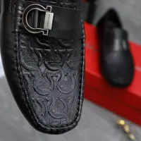 $76.00 USD Salvatore Ferragamo Leather Shoes For Men #1434058