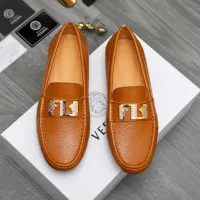 $72.00 USD Versace Leather Shoes For Men #1434076