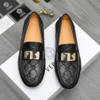 $72.00 USD Versace Leather Shoes For Men #1434079
