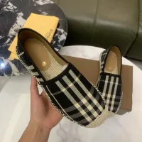 $76.00 USD Burberry Flat Shoes For Men #1434332