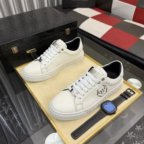 Replica Philipp Plein PP Casual Shoes For Men #1434611 $80.00 USD for Wholesale