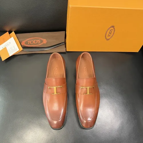 Replica TOD'S Oxfords Shoes For Men #1434756 $155.00 USD for Wholesale
