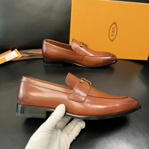Replica TOD'S Oxfords Shoes For Men #1434756 $155.00 USD for Wholesale
