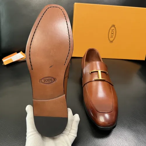Replica TOD'S Oxfords Shoes For Men #1434756 $155.00 USD for Wholesale