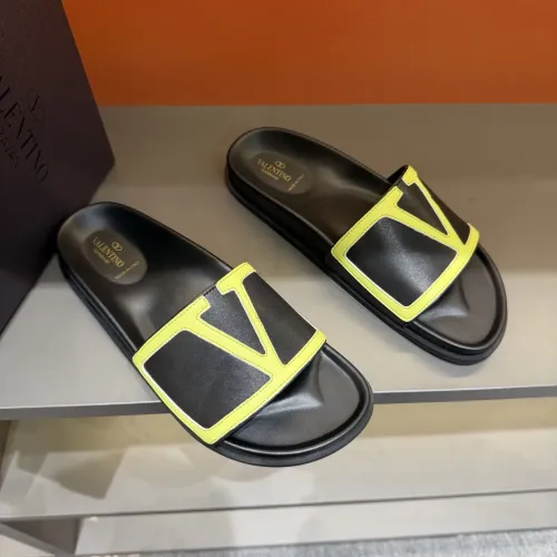Replica Valentino Slippers For Men #1434874 $52.00 USD for Wholesale