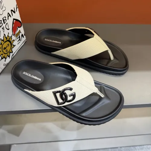 Replica Dolce & Gabbana D&G Slippers For Men #1434886 $52.00 USD for Wholesale