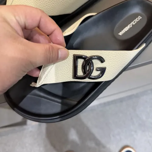 Replica Dolce & Gabbana D&G Slippers For Men #1434886 $52.00 USD for Wholesale