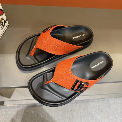 Replica Dolce & Gabbana D&G Slippers For Men #1434888 $52.00 USD for Wholesale