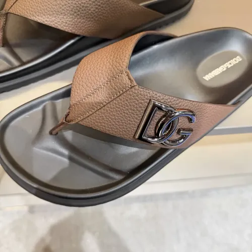 Replica Dolce & Gabbana D&G Slippers For Men #1434889 $52.00 USD for Wholesale