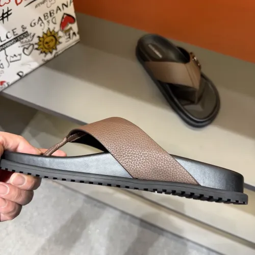 Replica Dolce & Gabbana D&G Slippers For Men #1434889 $52.00 USD for Wholesale