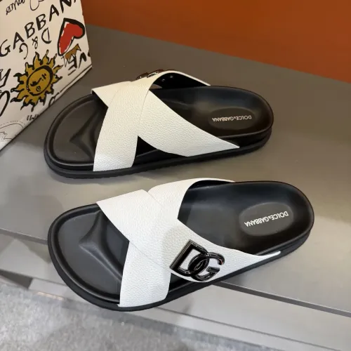 Replica Dolce & Gabbana D&G Slippers For Men #1434895 $52.00 USD for Wholesale