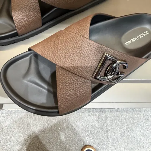 Replica Dolce & Gabbana D&G Slippers For Men #1434899 $52.00 USD for Wholesale