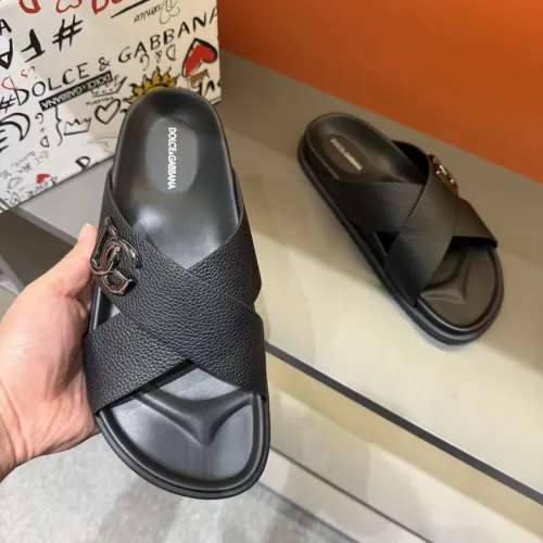 Replica Dolce & Gabbana D&G Slippers For Men #1434904 $52.00 USD for Wholesale