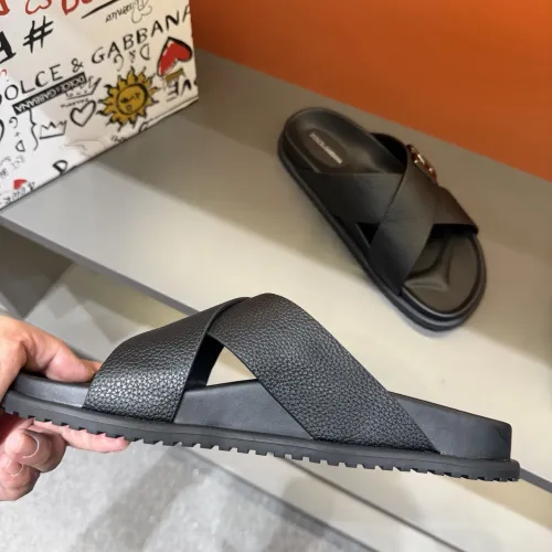 Replica Dolce & Gabbana D&G Slippers For Men #1434904 $52.00 USD for Wholesale