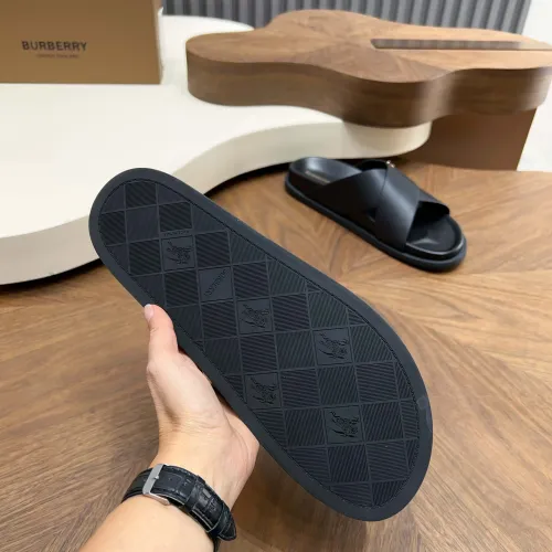 Replica Burberry Slippers For Men #1434924 $85.00 USD for Wholesale
