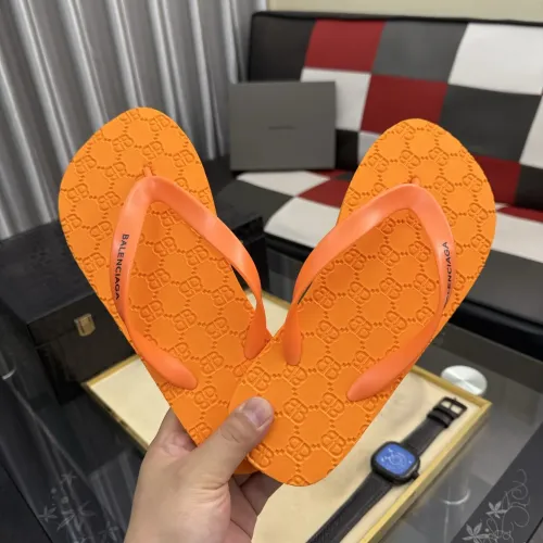Replica Balenciaga Slippers For Men #1435002 $45.00 USD for Wholesale
