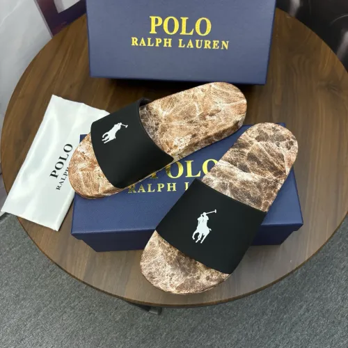 Replica Ralph Lauren Polo Slippers For Men #1435064 $45.00 USD for Wholesale