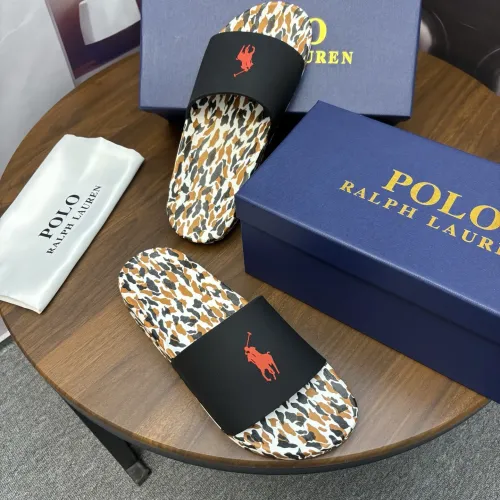 Replica Ralph Lauren Polo Slippers For Men #1435077 $45.00 USD for Wholesale
