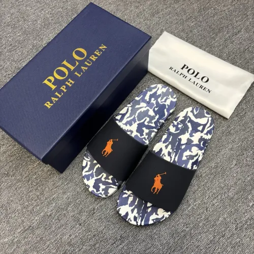 Replica Ralph Lauren Polo Slippers For Men #1435102 $45.00 USD for Wholesale