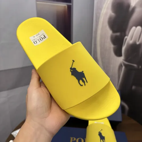 Replica Ralph Lauren Polo Slippers For Men #1435151 $45.00 USD for Wholesale