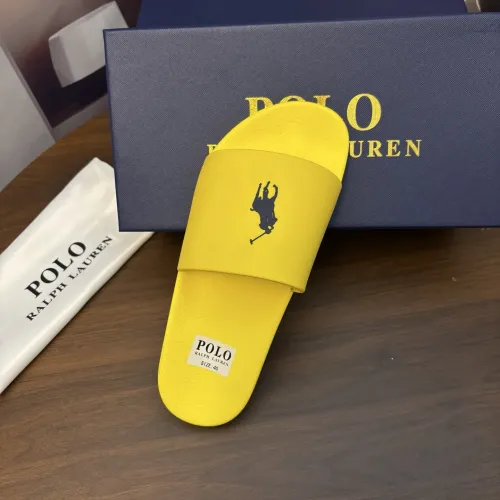 Replica Ralph Lauren Polo Slippers For Men #1435151 $45.00 USD for Wholesale