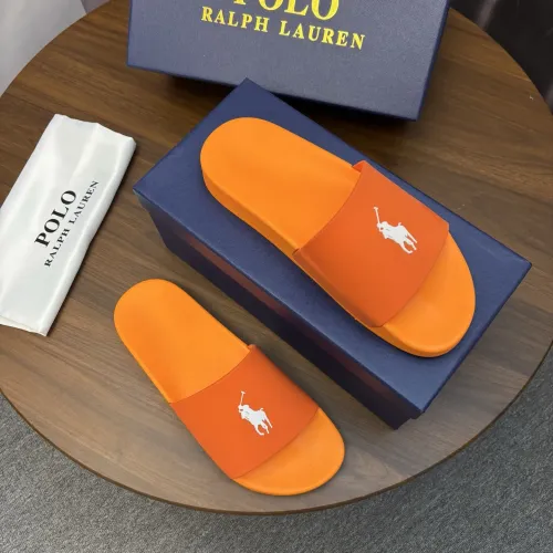 Replica Ralph Lauren Polo Slippers For Men #1435181 $45.00 USD for Wholesale