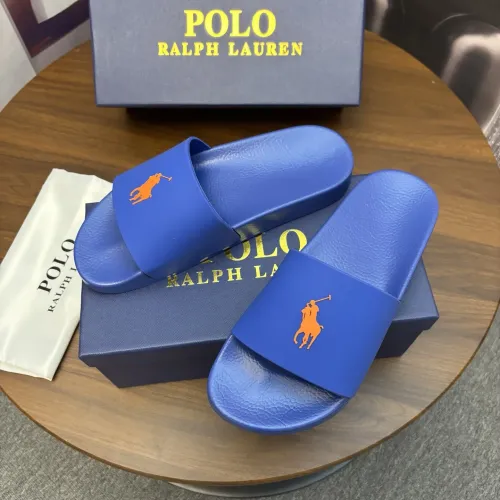 Replica Ralph Lauren Polo Slippers For Men #1435188 $45.00 USD for Wholesale