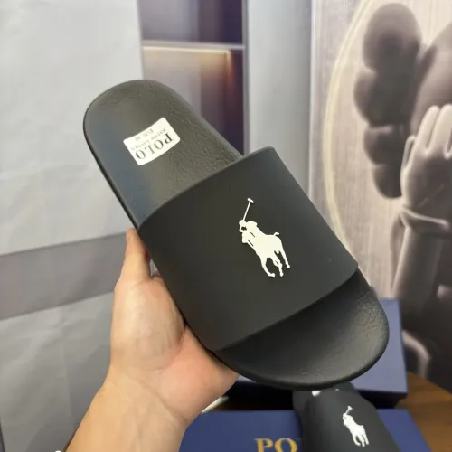 Replica Ralph Lauren Polo Slippers For Men #1435192 $45.00 USD for Wholesale