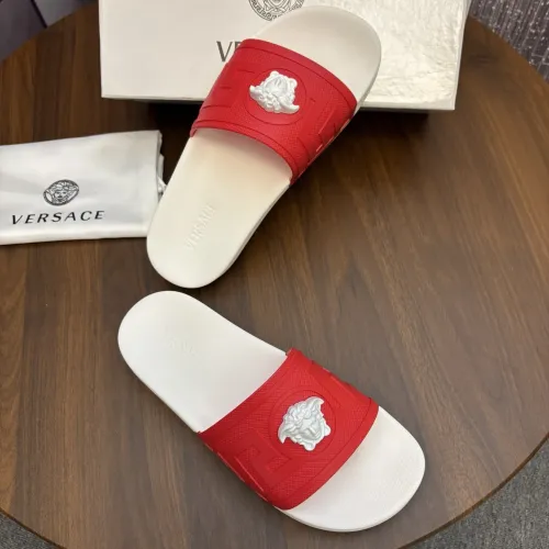 Replica Versace Slippers For Men #1435237 $42.00 USD for Wholesale