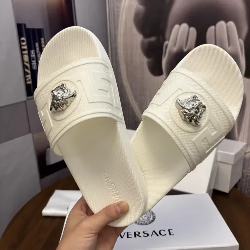 Replica Versace Slippers For Women #1435269 $42.00 USD for Wholesale