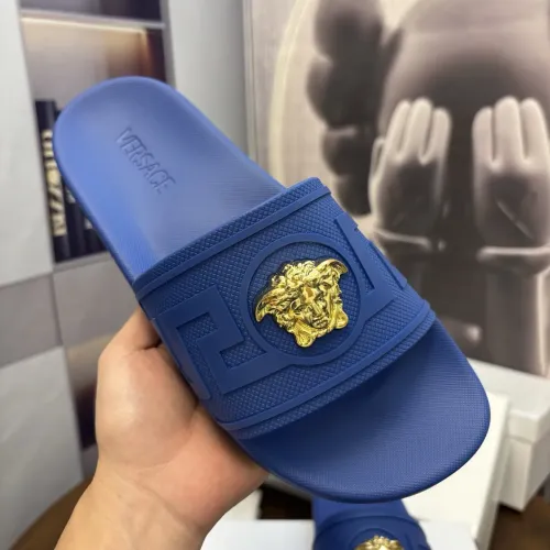 Replica Versace Slippers For Women #1435279 $42.00 USD for Wholesale