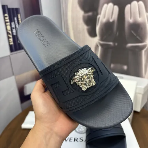 Replica Versace Slippers For Women #1435283 $42.00 USD for Wholesale