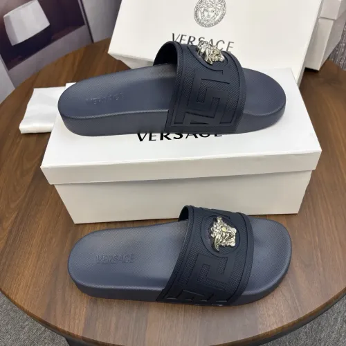 Replica Versace Slippers For Women #1435283 $42.00 USD for Wholesale