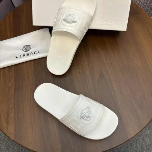 Replica Versace Slippers For Men #1435288 $42.00 USD for Wholesale