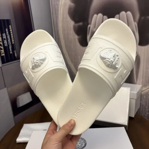 Replica Versace Slippers For Women #1435291 $42.00 USD for Wholesale
