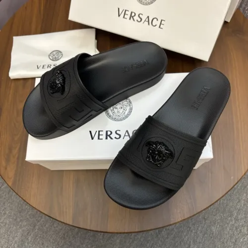 Replica Versace Slippers For Women #1435295 $42.00 USD for Wholesale