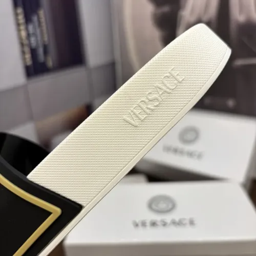 Replica Versace Slippers For Men #1435311 $42.00 USD for Wholesale