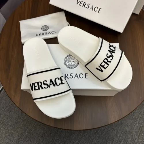 Replica Versace Slippers For Men #1435315 $42.00 USD for Wholesale