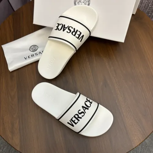 Replica Versace Slippers For Men #1435315 $42.00 USD for Wholesale