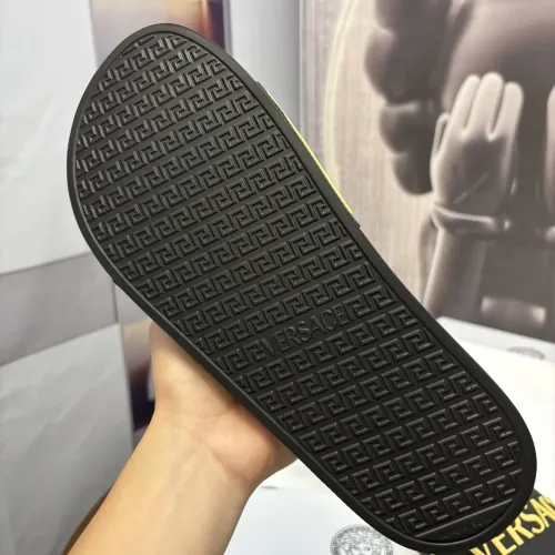 Replica Versace Slippers For Men #1435324 $42.00 USD for Wholesale