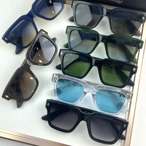 Replica Chrome Hearts AAA Quality Sunglasses #1435341 $82.00 USD for Wholesale